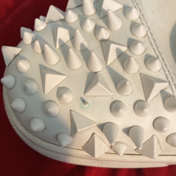 Christian Loboutin Louis Flat Calf Spikes 100% Authentic - Picture 5 of 6